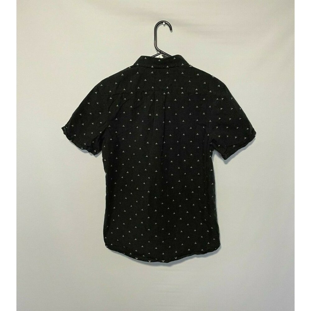 The North Face Shirt Short Sleeve Gray Geometric Outdoor Hiking Small - Picture 6 of 8
